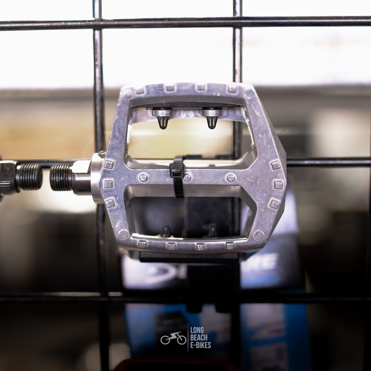 Bike Pedals Alloy Chrome