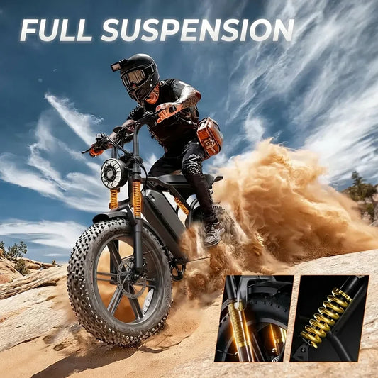 Hieha SU8 1.0 Moped Style Electric Bike