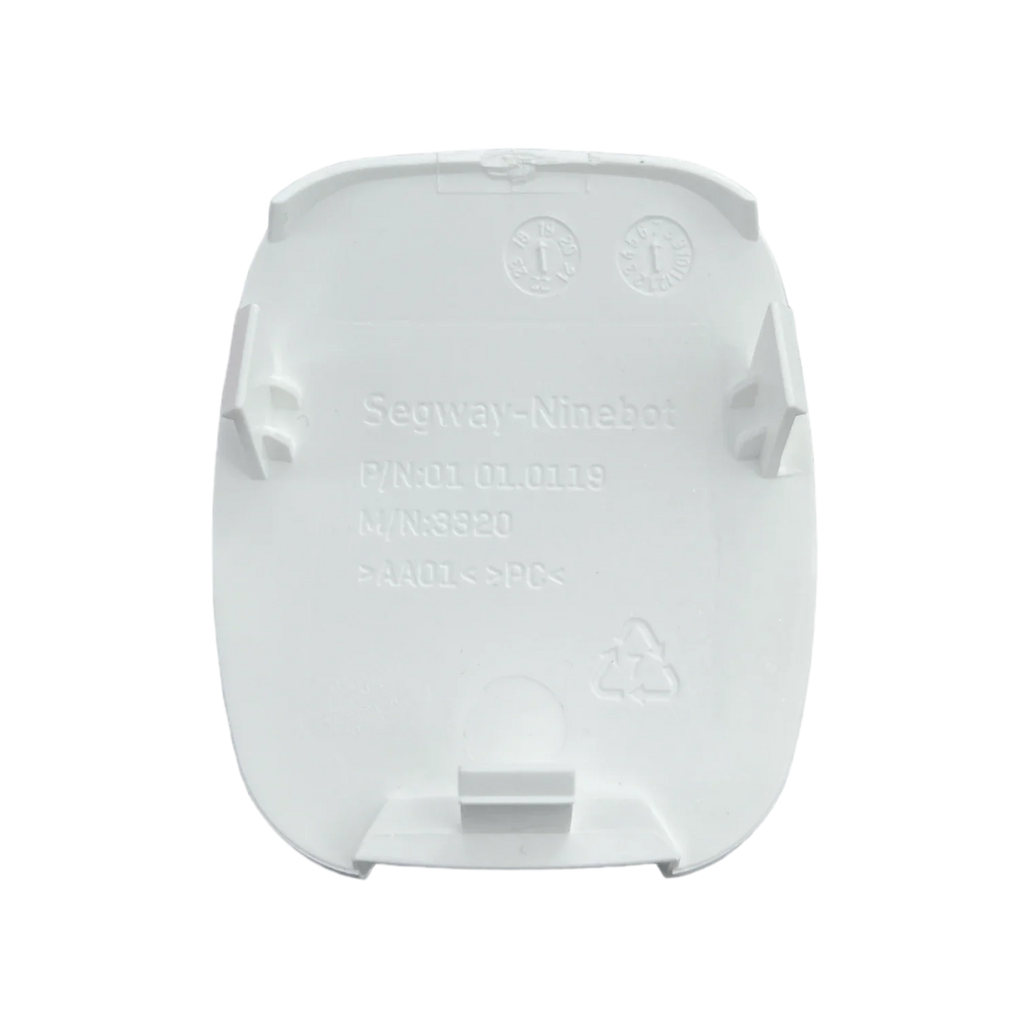 Steering Wheel Cover Piece - White Gokart KIT