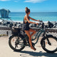 EBike Bicycle Basket, Dairyman Universal Rear Bicycle Basket, E-Bike Basket
