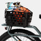 EBike Bicycle Basket, Dairyman Universal Rear Bicycle Basket, E-Bike Basket
