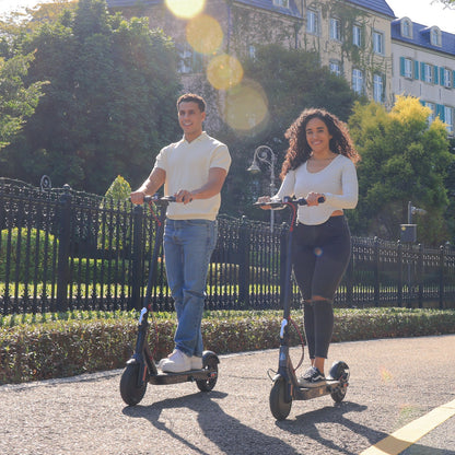 Hiboy Electric Scooter, 10" Tires,17 Miles Range, 430W Peak Motor, 19MPH Speed, Dual Brake System, Electric Scooter for Adults Commuting & Urban Travel