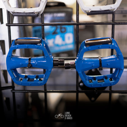 Bike Pedals Alloy Blue