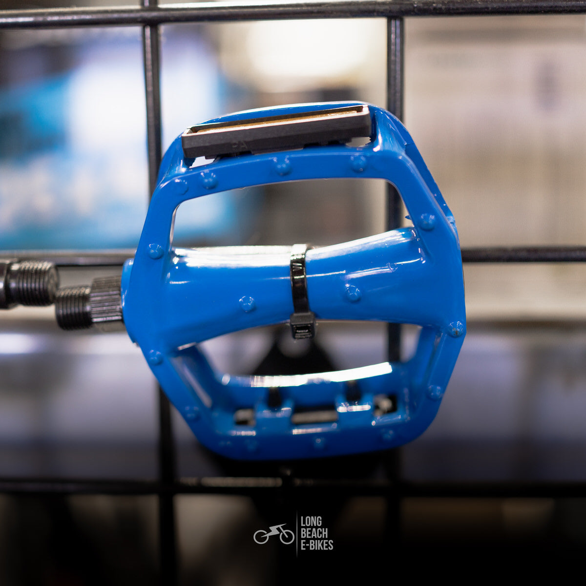 Bike Pedals Alloy Blue