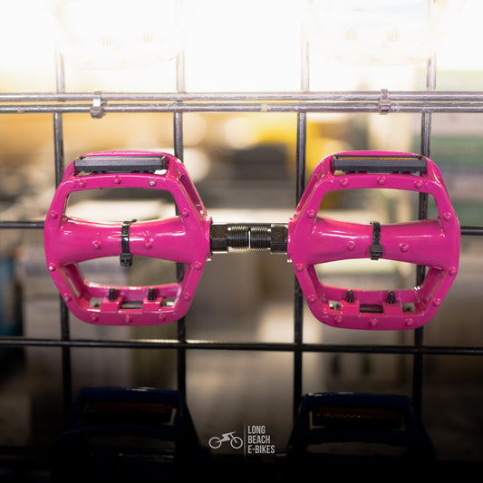 Bike Pedals Alloy Pink