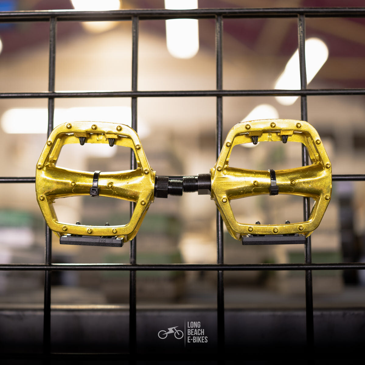 Bike Pedals Alloy Gold