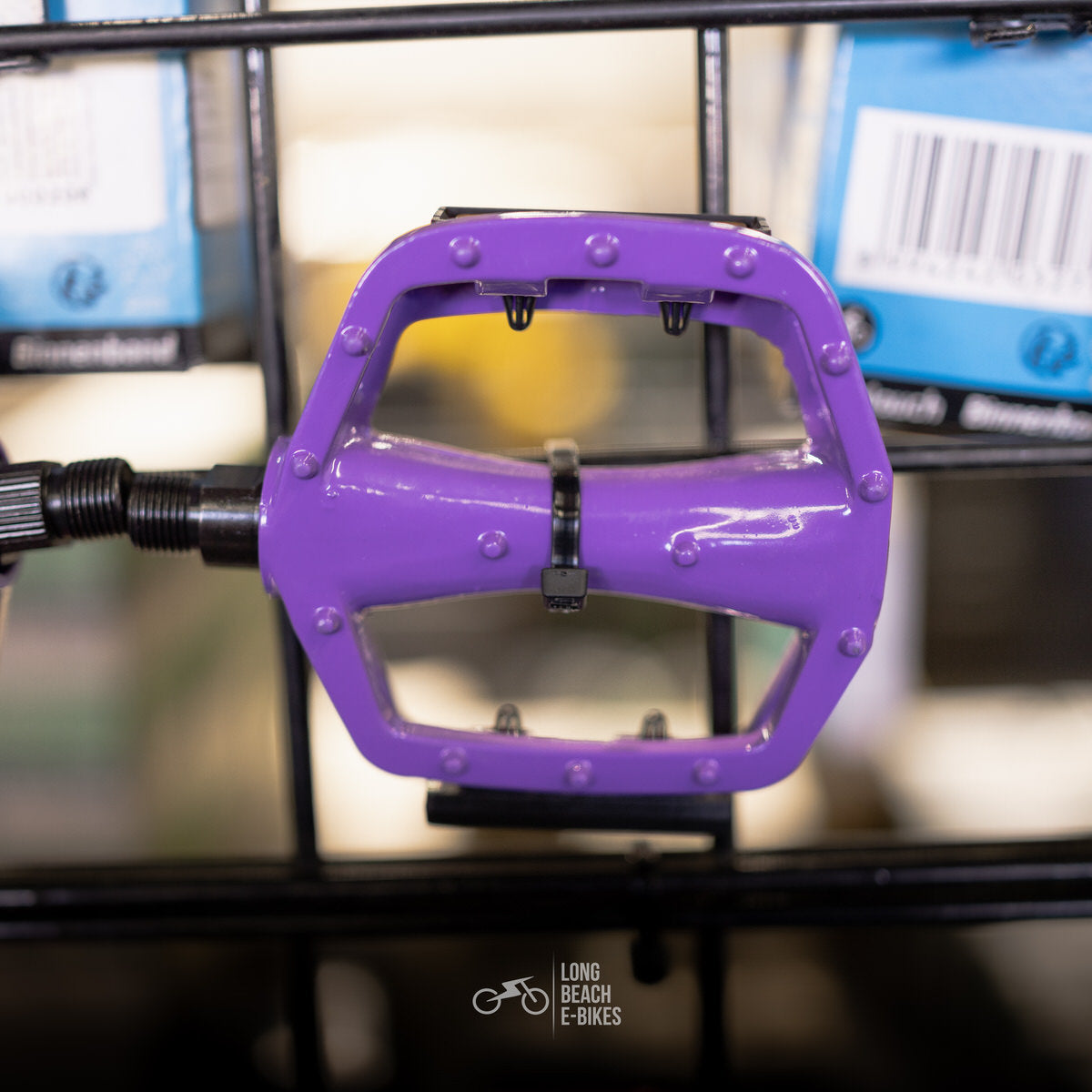 Bike Pedals Alloy Purple