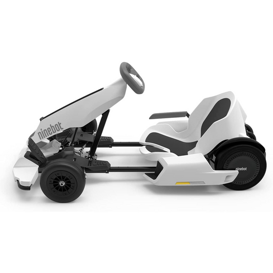 Ninebot Gokart Performance Bundle (White Gokart Kit w/ S-MAX, same specs as Gokart PRO)