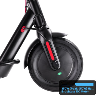 Hiboy Electric Scooter, 10" Tires,17 Miles Range, 430W Peak Motor, 19MPH Speed, Dual Brake System, Electric Scooter for Adults Commuting & Urban Travel