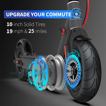 Hiboy S2 Pro Electric Scooter For Commuting with Cable Lock