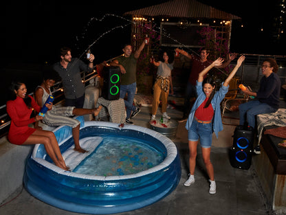 JBL - PartyBox 310 Portable Party Speaker - Black