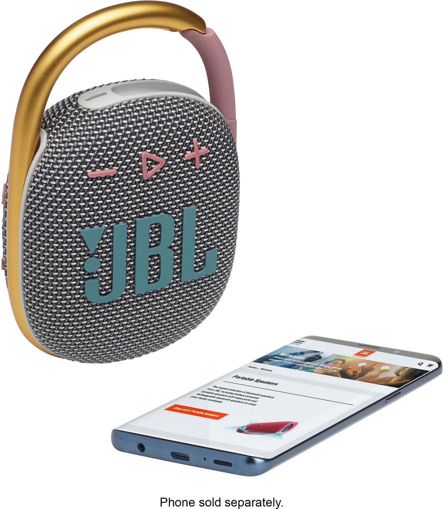 JBL - CLIP4 Portable Bluetooth Speaker