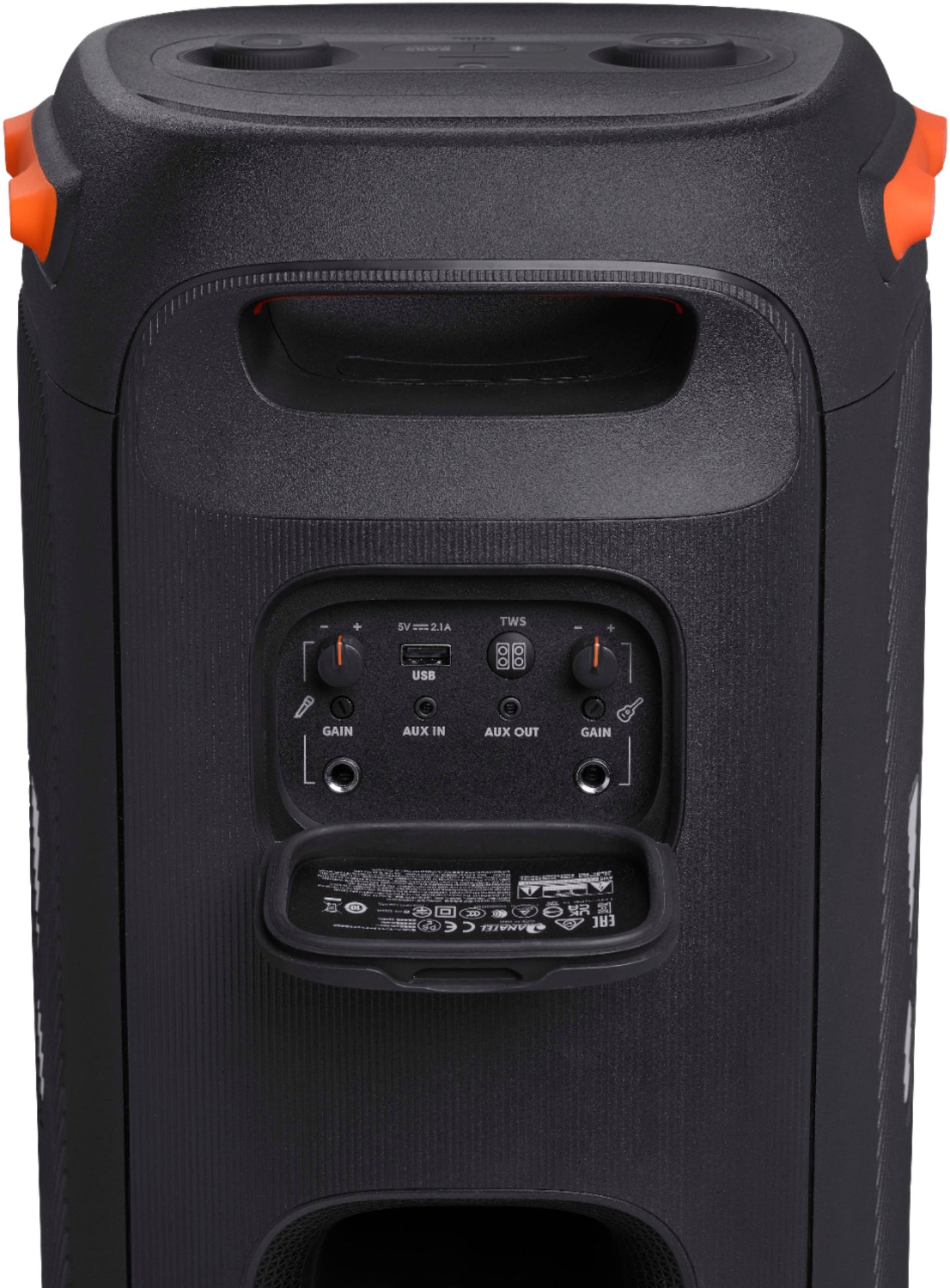 JBL - PartyBox 110 Portable Party Speaker - Black