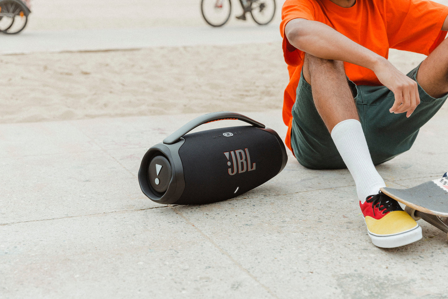 JBL - Boombox3 Portable Bluetooth Speaker - Black