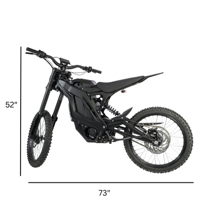 E Ride Pro SS 2.0 - Long Range Electric Dirt EBike 72V