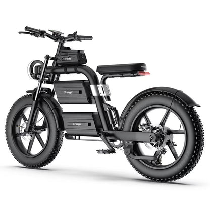 Freego Dual Battery Electric Motorcycle Bike with Adjustable Seat E20