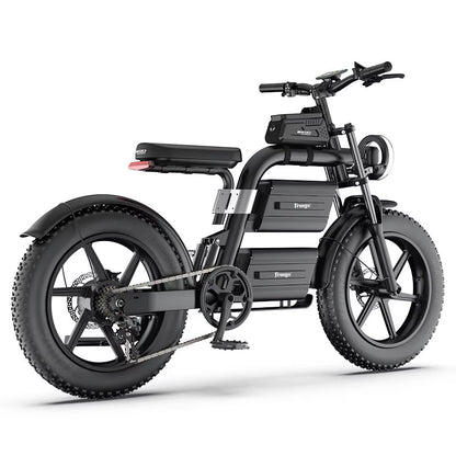 Freego Dual Battery Electric Motorcycle Bike with Adjustable Seat E20