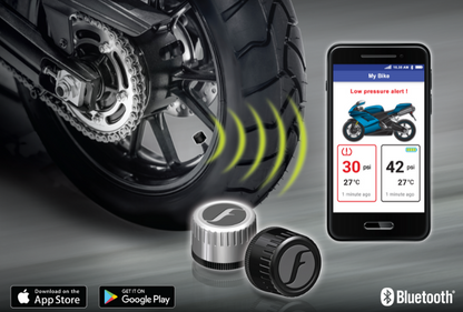 Bluetooth Tire Pressure Monitors - FOBO Bike 2