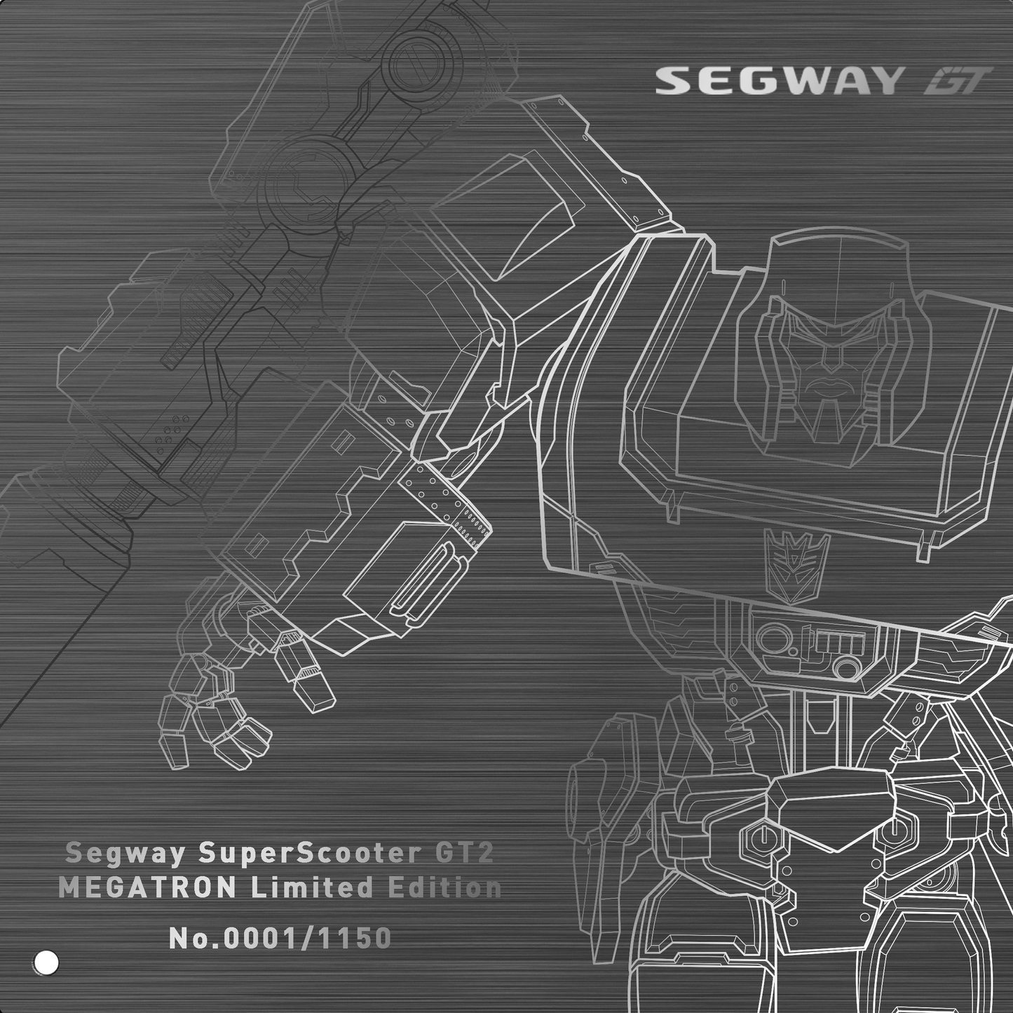 Segway SuperScooter GT2 Transformers Megatron, Limited Edition