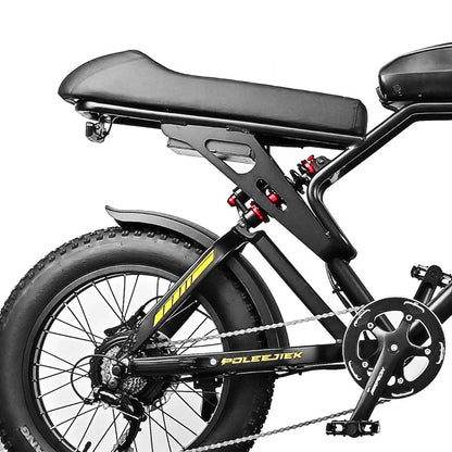 POLEEJIEK Electric Bike 3000W Dual Motors 48V 25.6Ah Battery